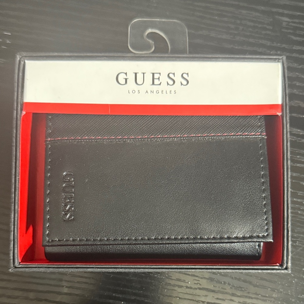 GUESS Black Card Holder